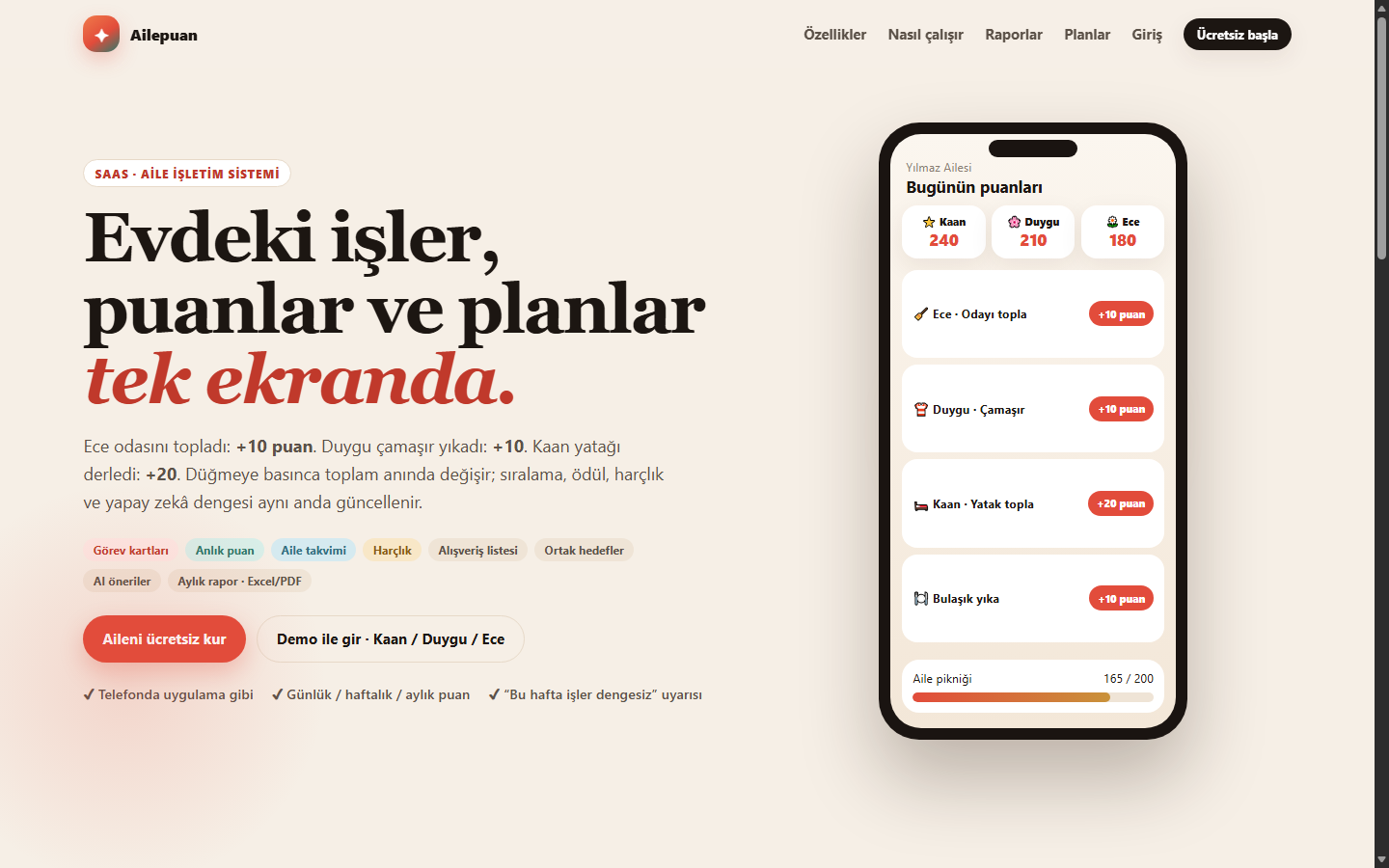 Ailepuan proje görseli