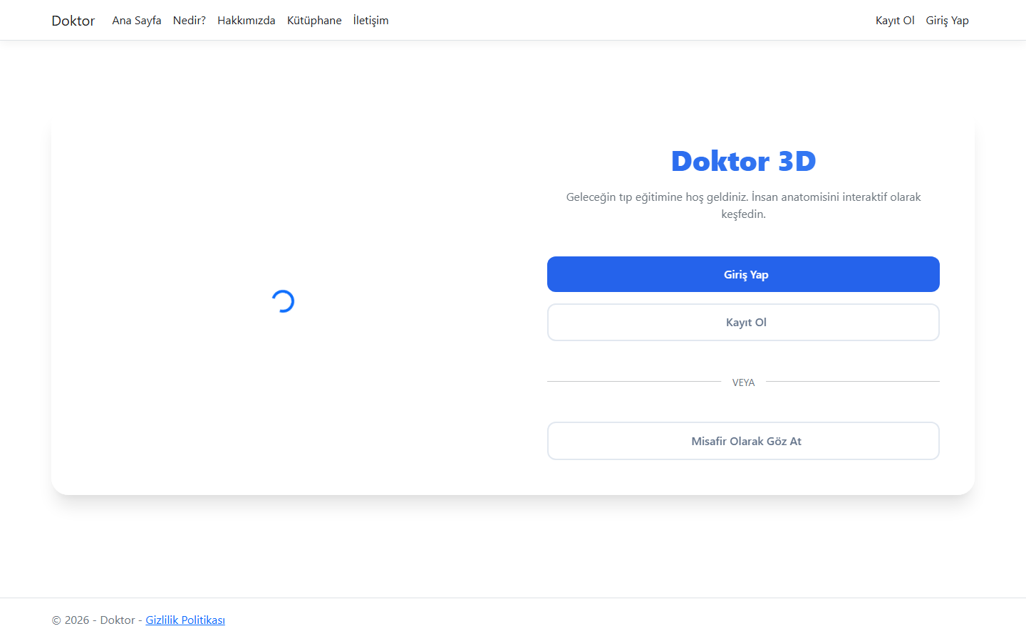Doktor proje görseli